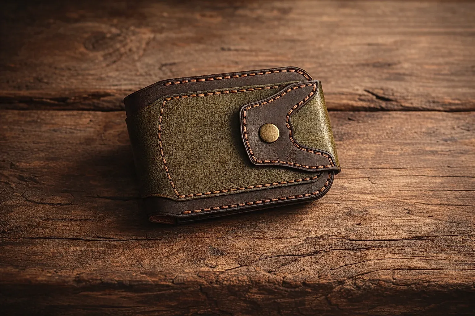 El Yapımı Deri Cüzdanlar