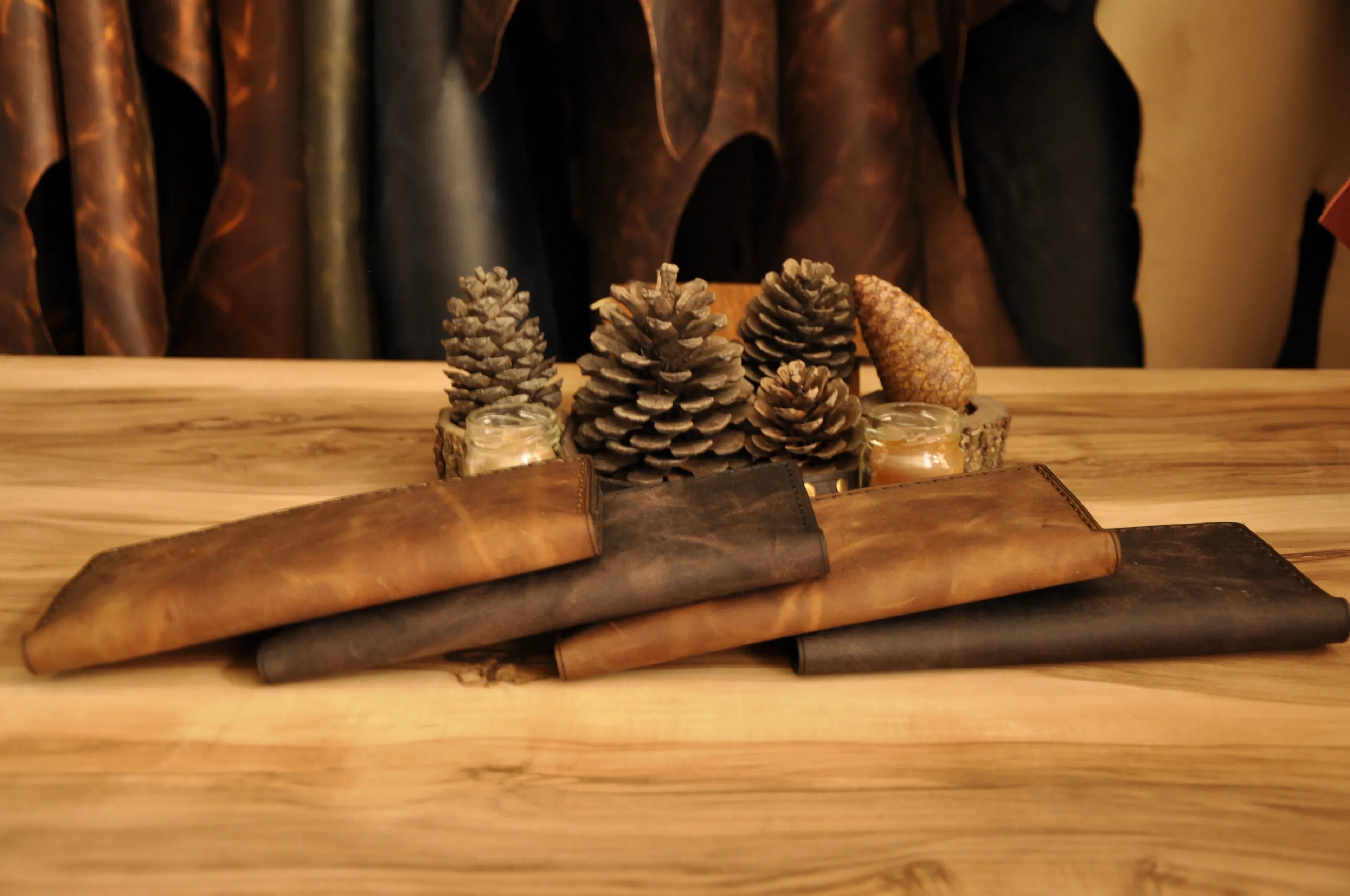 Alexey Uzun Cüzdan Hakiki Deri El Yapımı