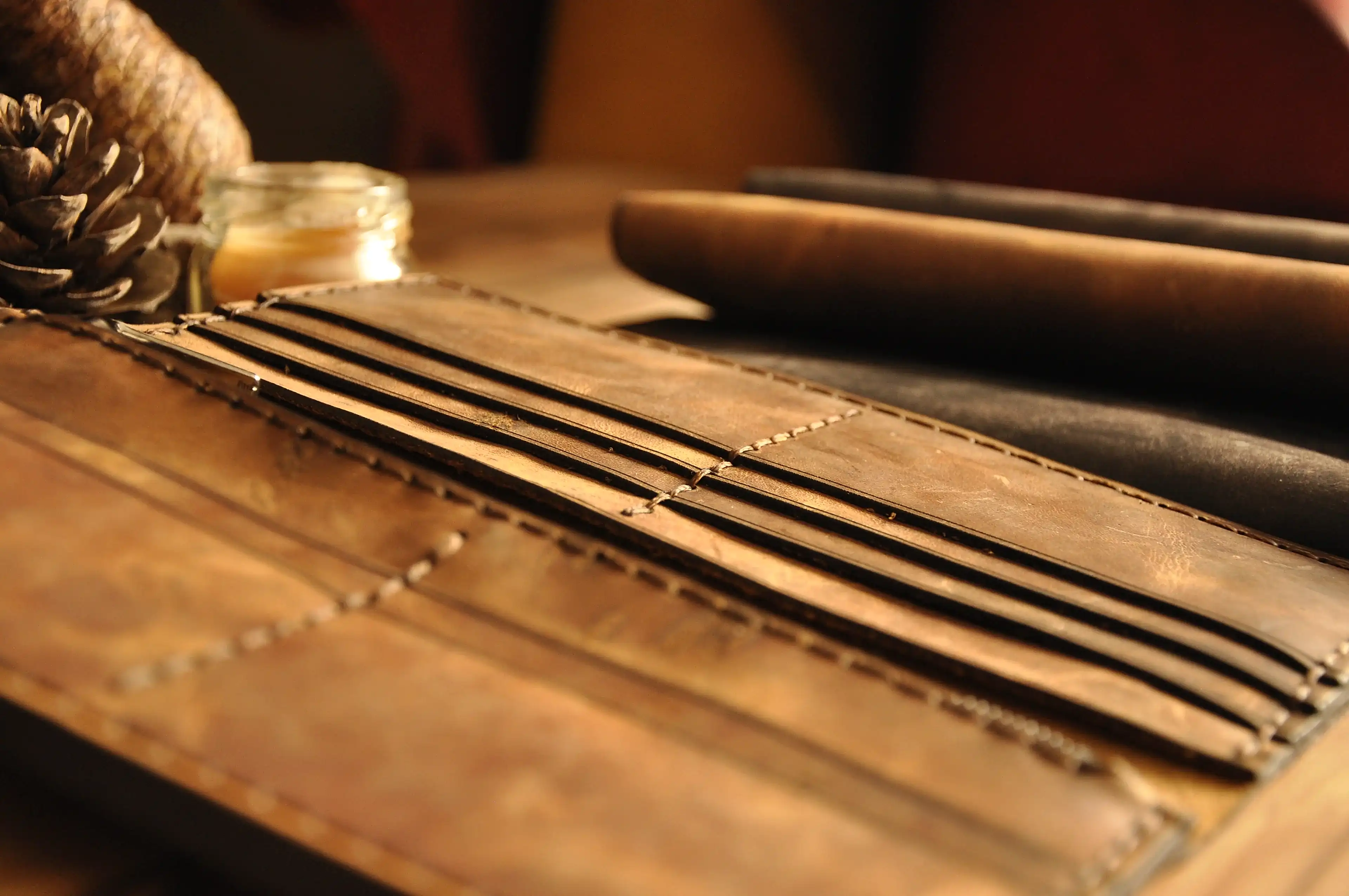 Alexey Uzun Cüzdan Hakiki Deri El Yapımı