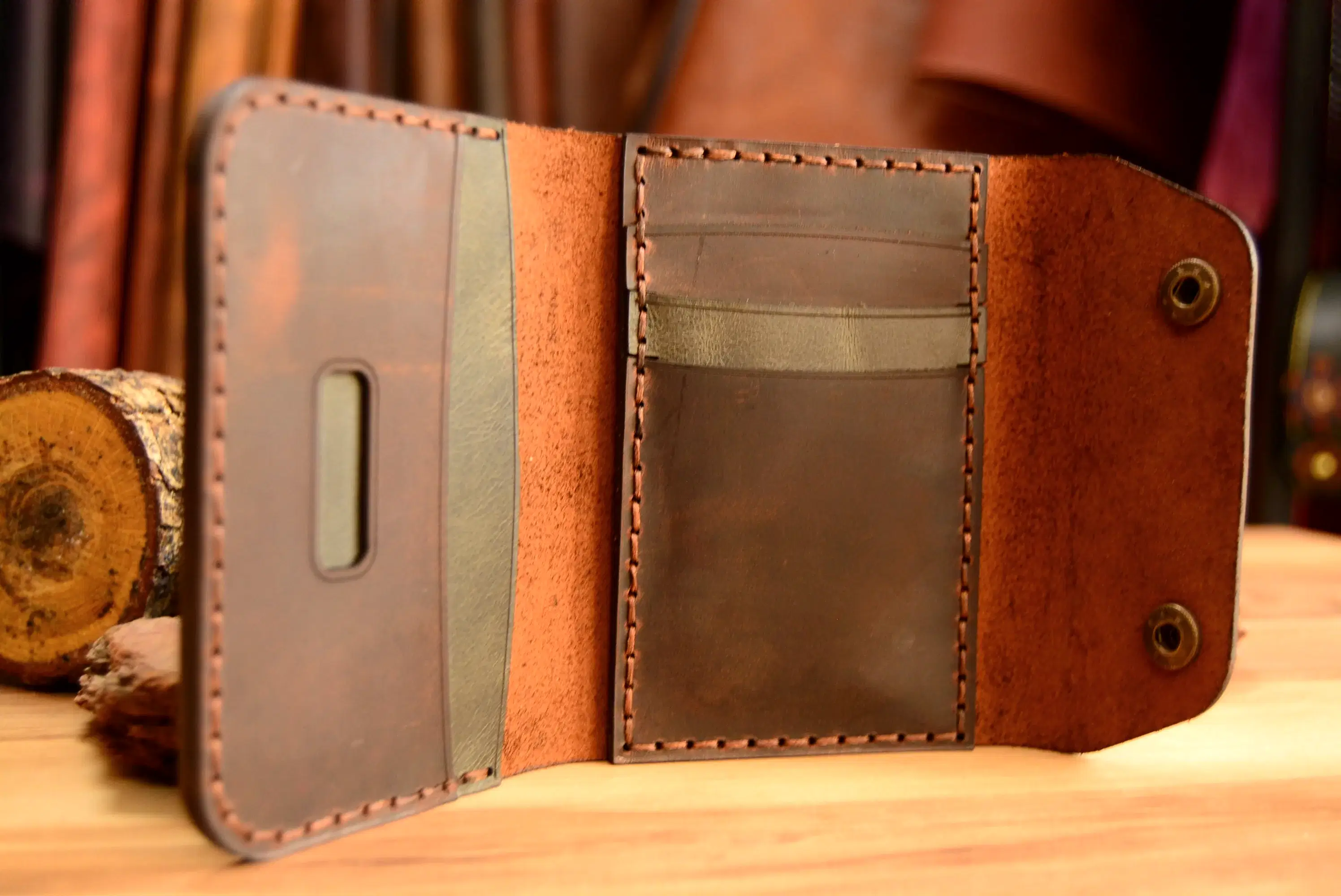 Arkas Kartlık Hakiki Deri El Yapımı