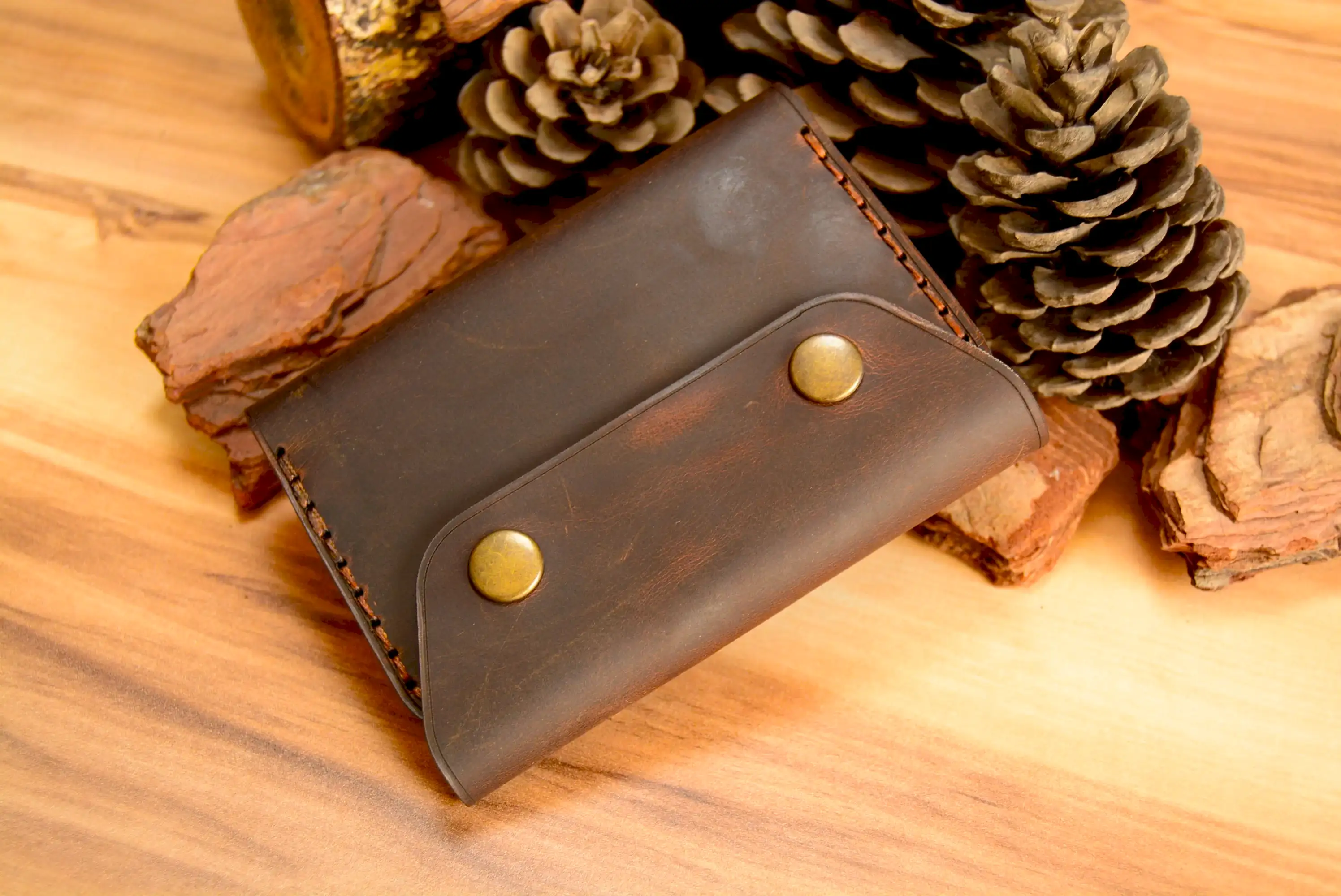 Arkas Kartlık Hakiki Deri El Yapımı