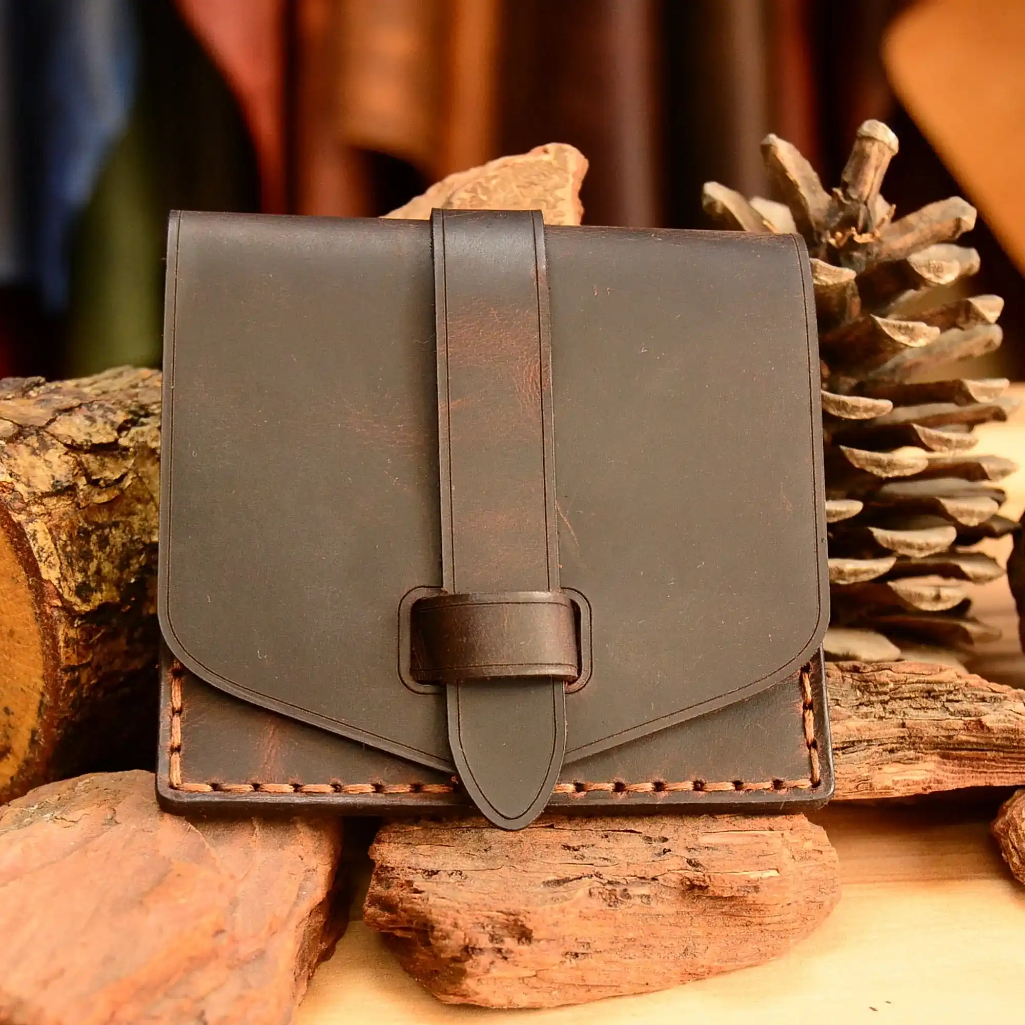 hakiki deri el yapimi demeter kartlık