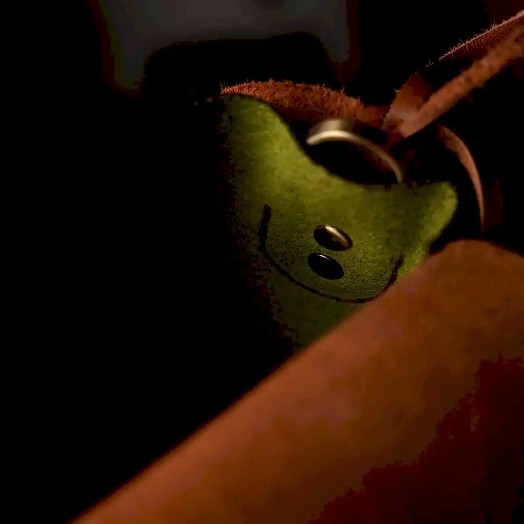 Boleyn Çanta Korse Tasarım Kahverengi/YeşilHakiki Deri El Yapımı