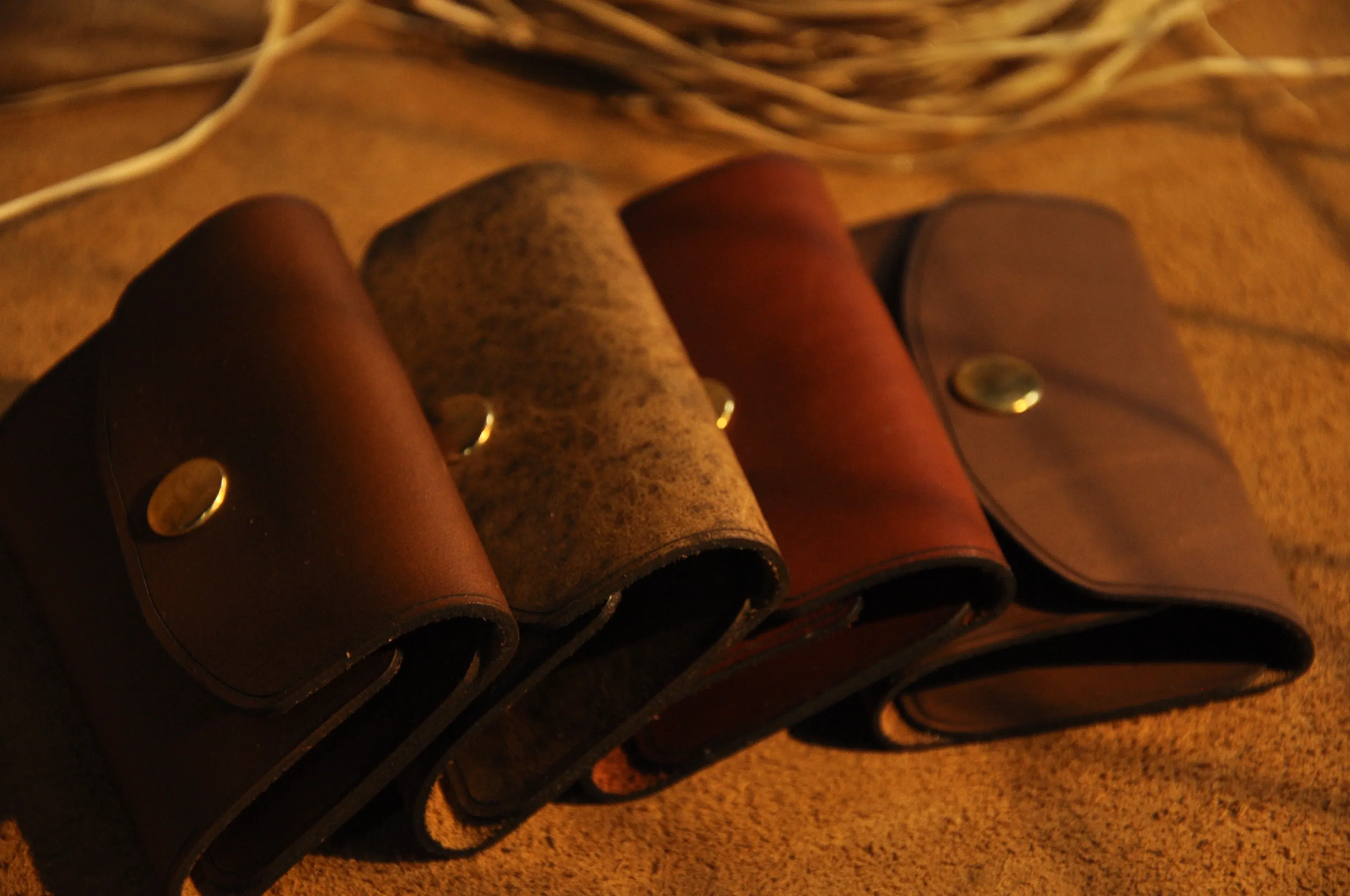 Deri Anahtar Organizer Hakiki Deri El Yapımı 6’lı