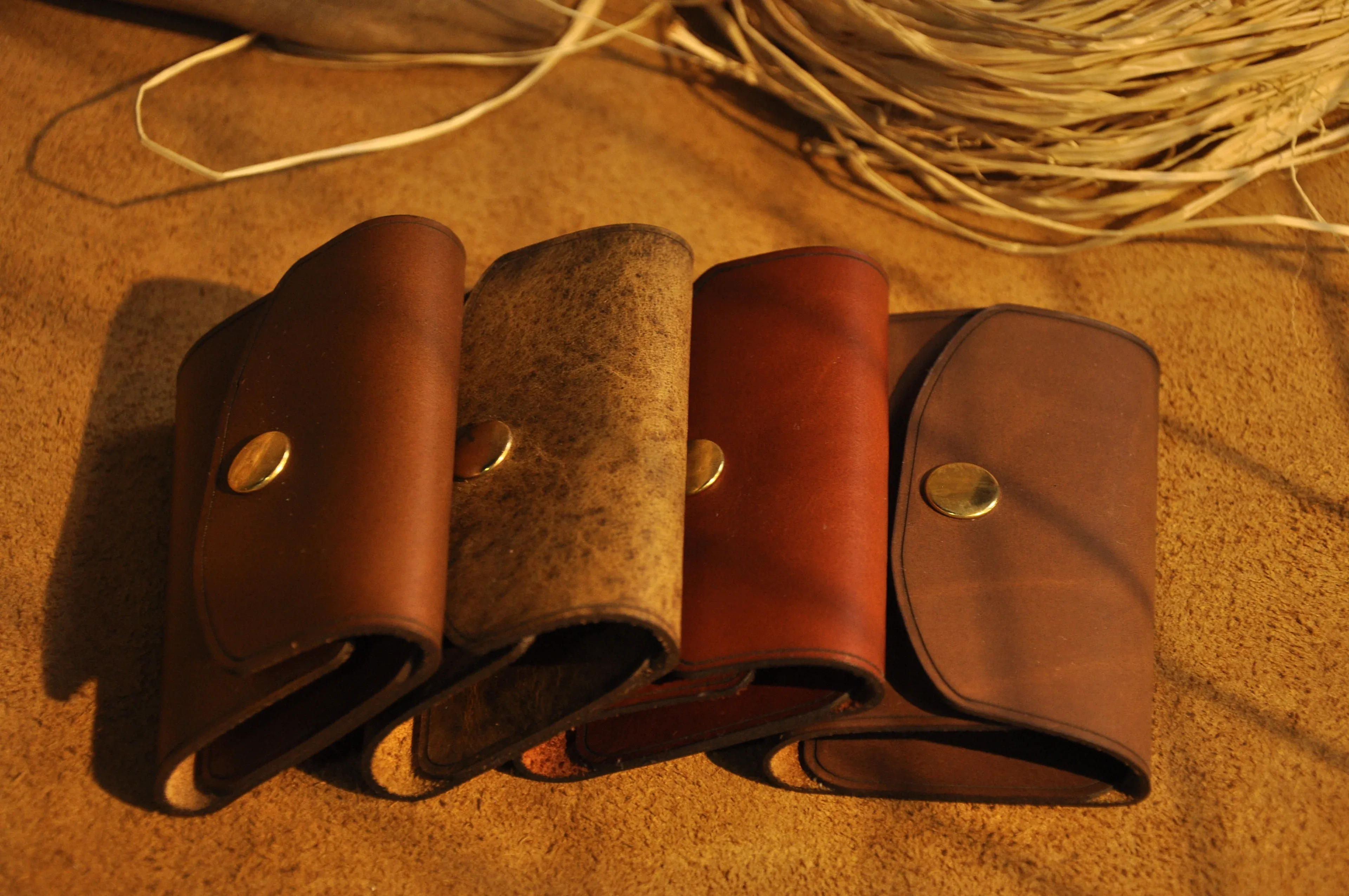 Deri Anahtar Organizer Hakiki Deri El Yapımı 6’lı