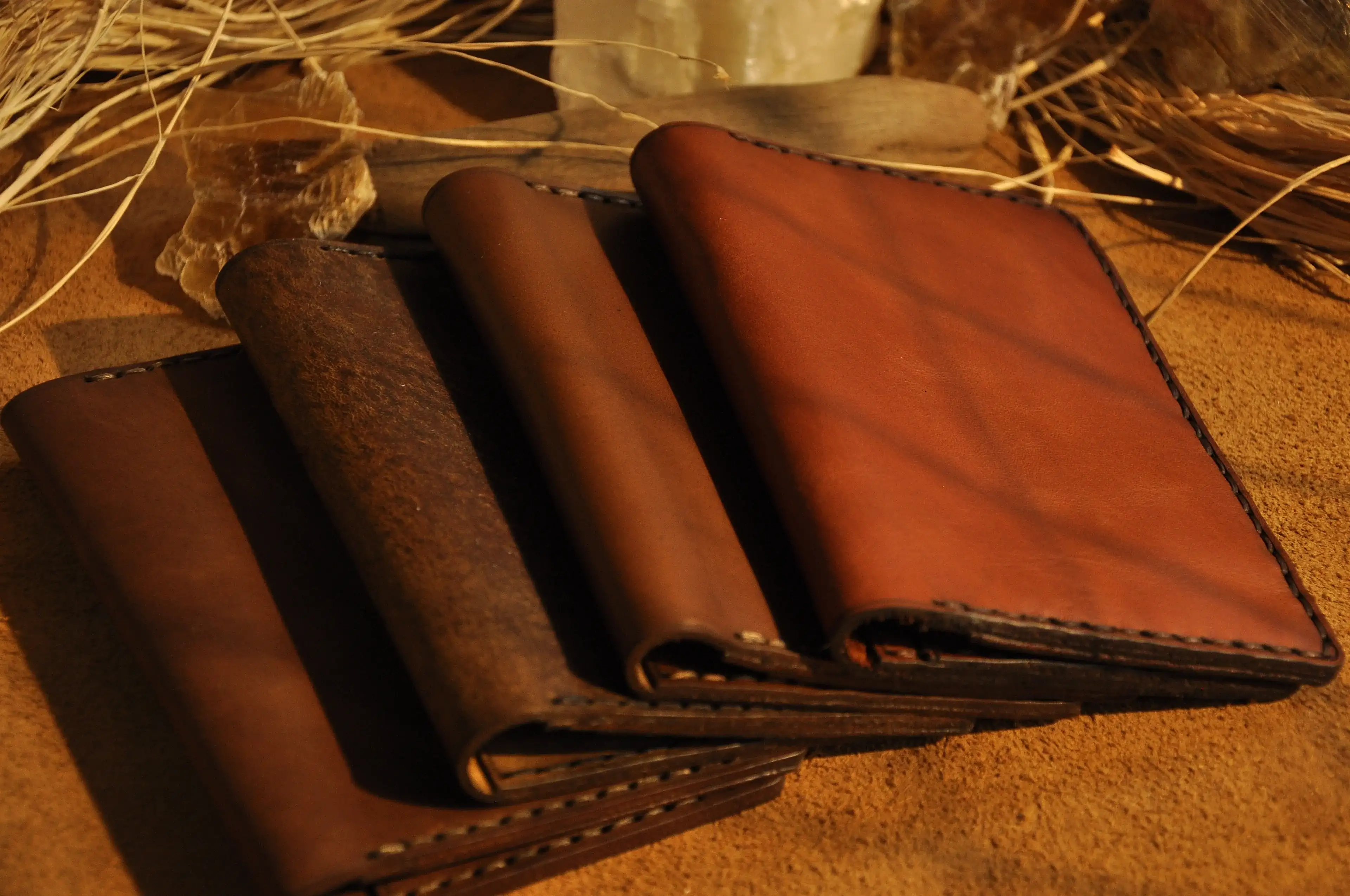 Leto Travel V-2 Pasaport Cüzdanı Hakiki Deri El Yapımı