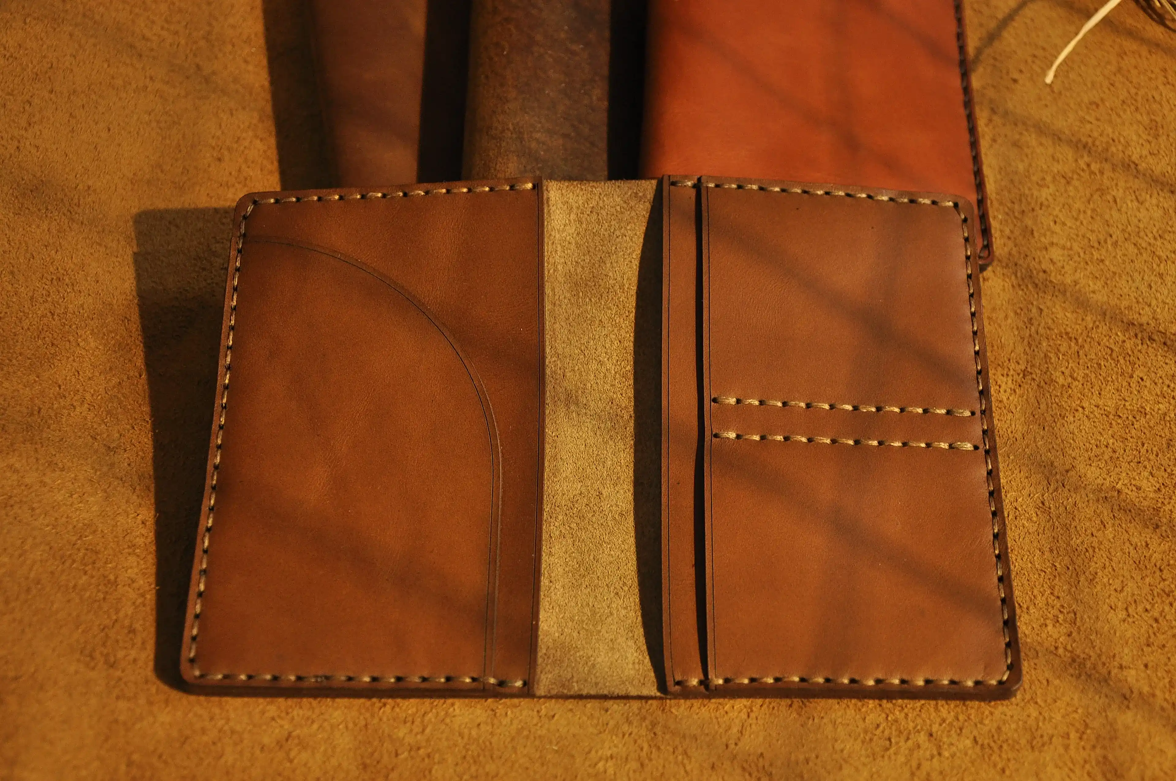 hakiki deri el yapimi leto travel v-2 deri pasaport cüzdanı