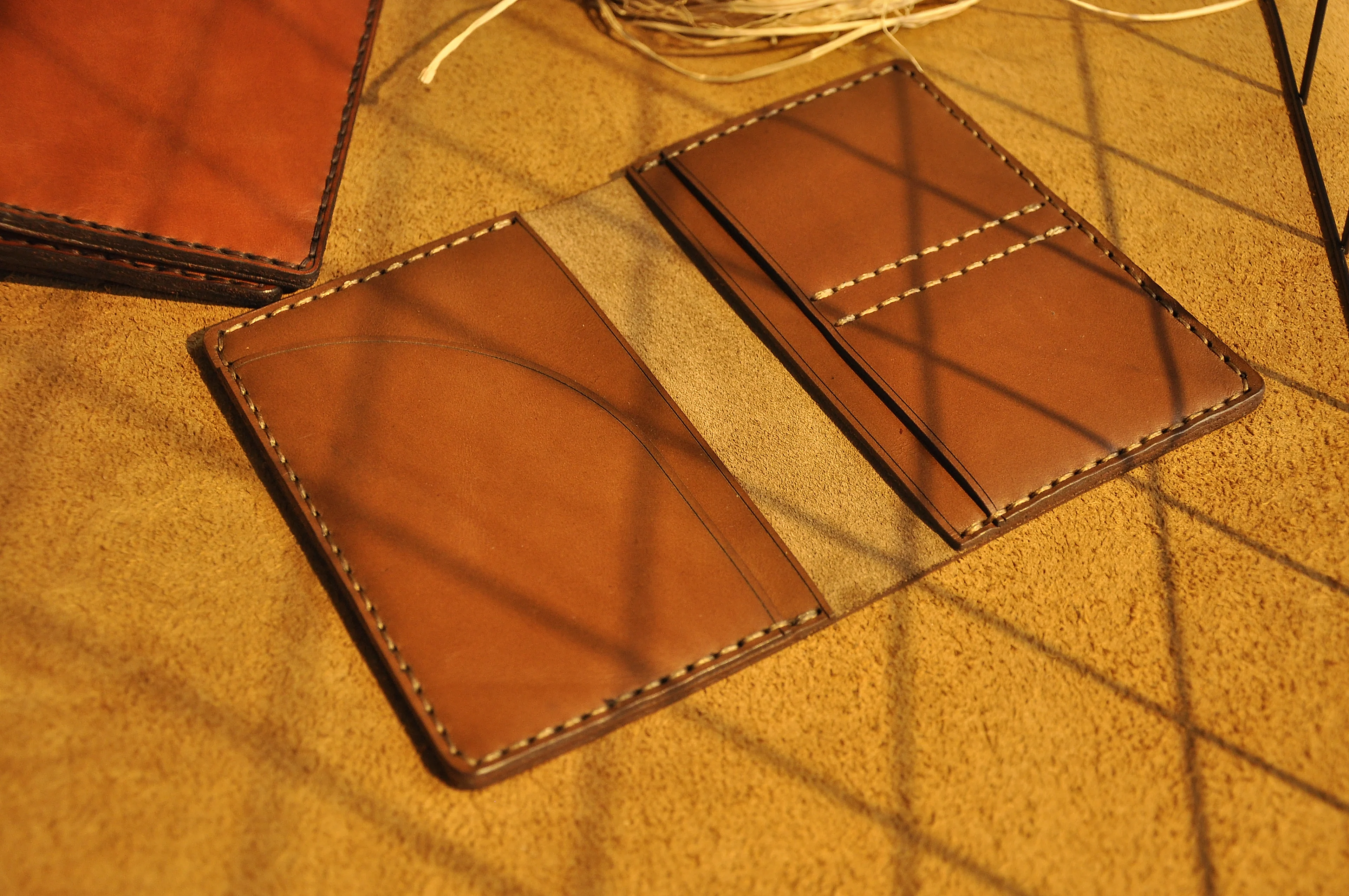 Leto Travel V-2 Pasaport Cüzdanı Hakiki Deri El Yapımı