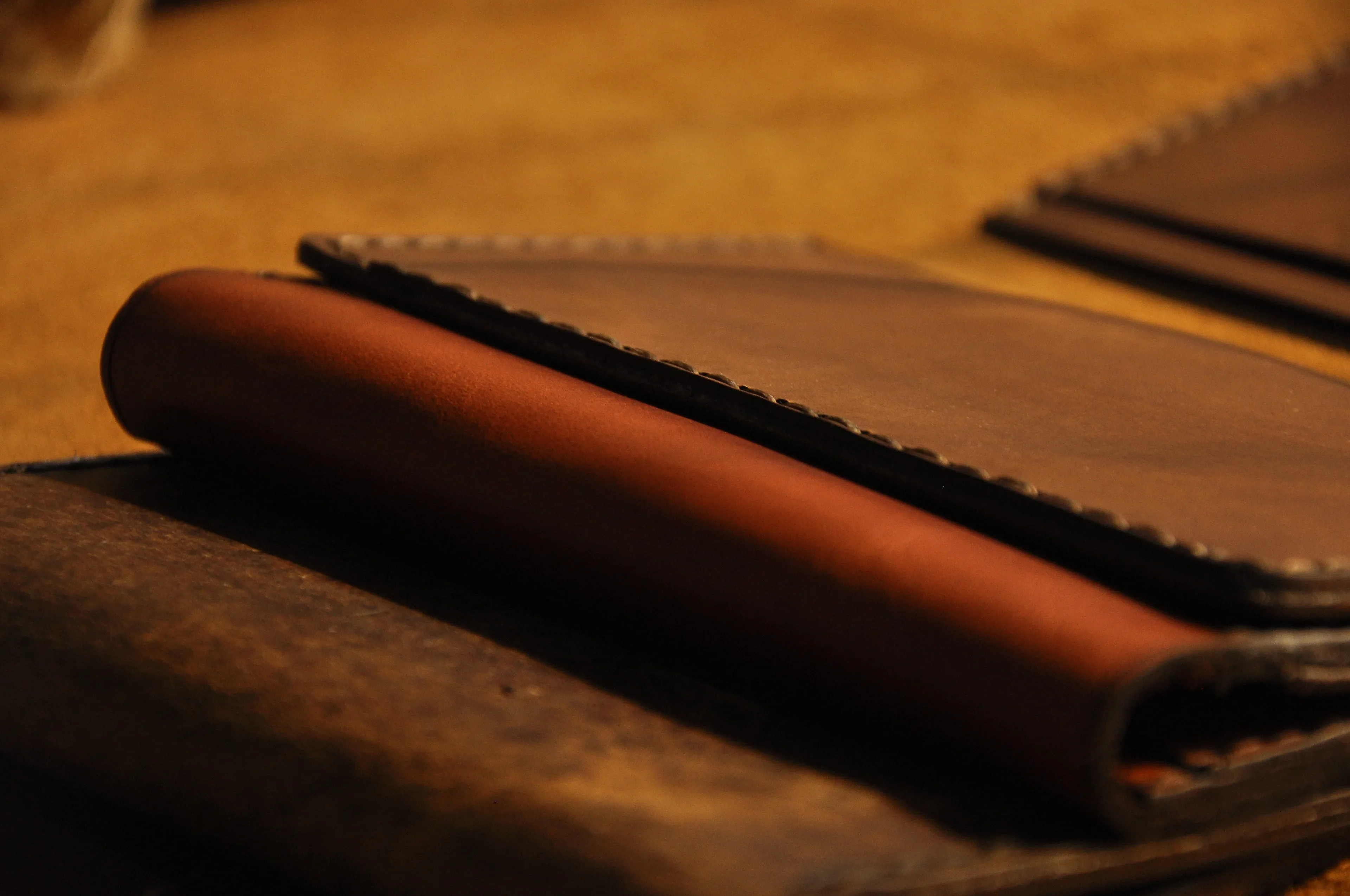 Leto Travel V-2 Pasaport Cüzdanı Hakiki Deri El Yapımı