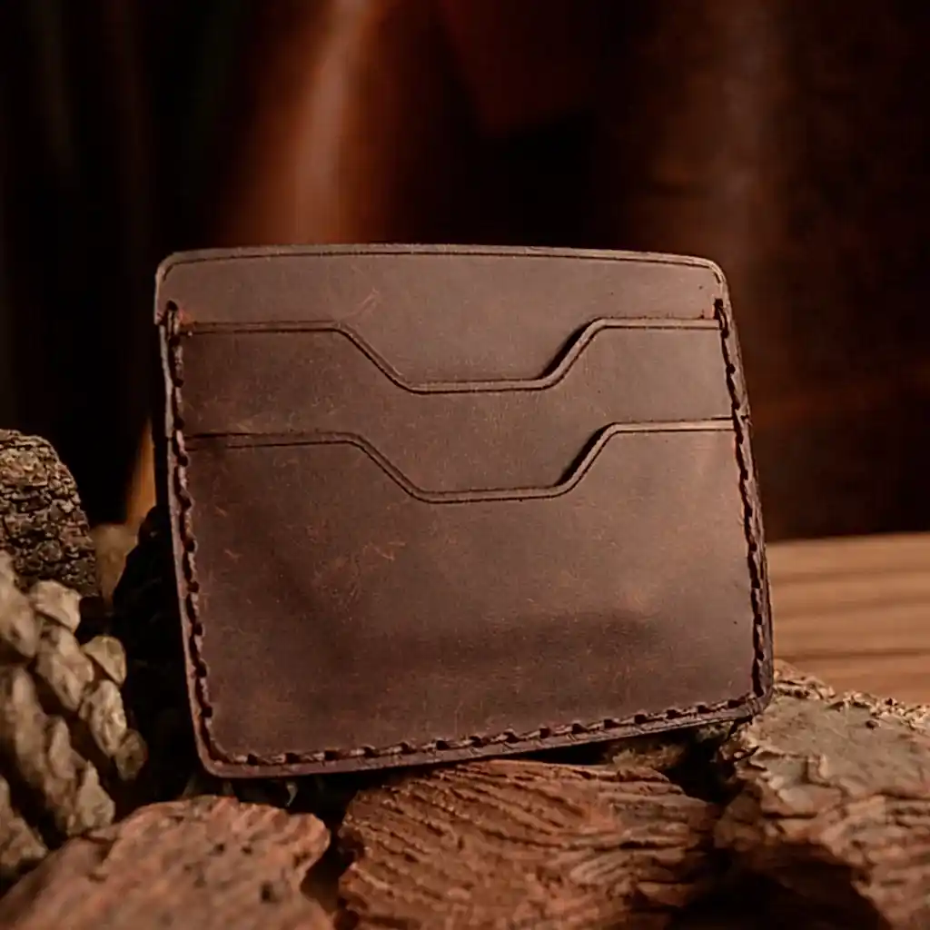 hakiki deri el yapimi palm kartlık