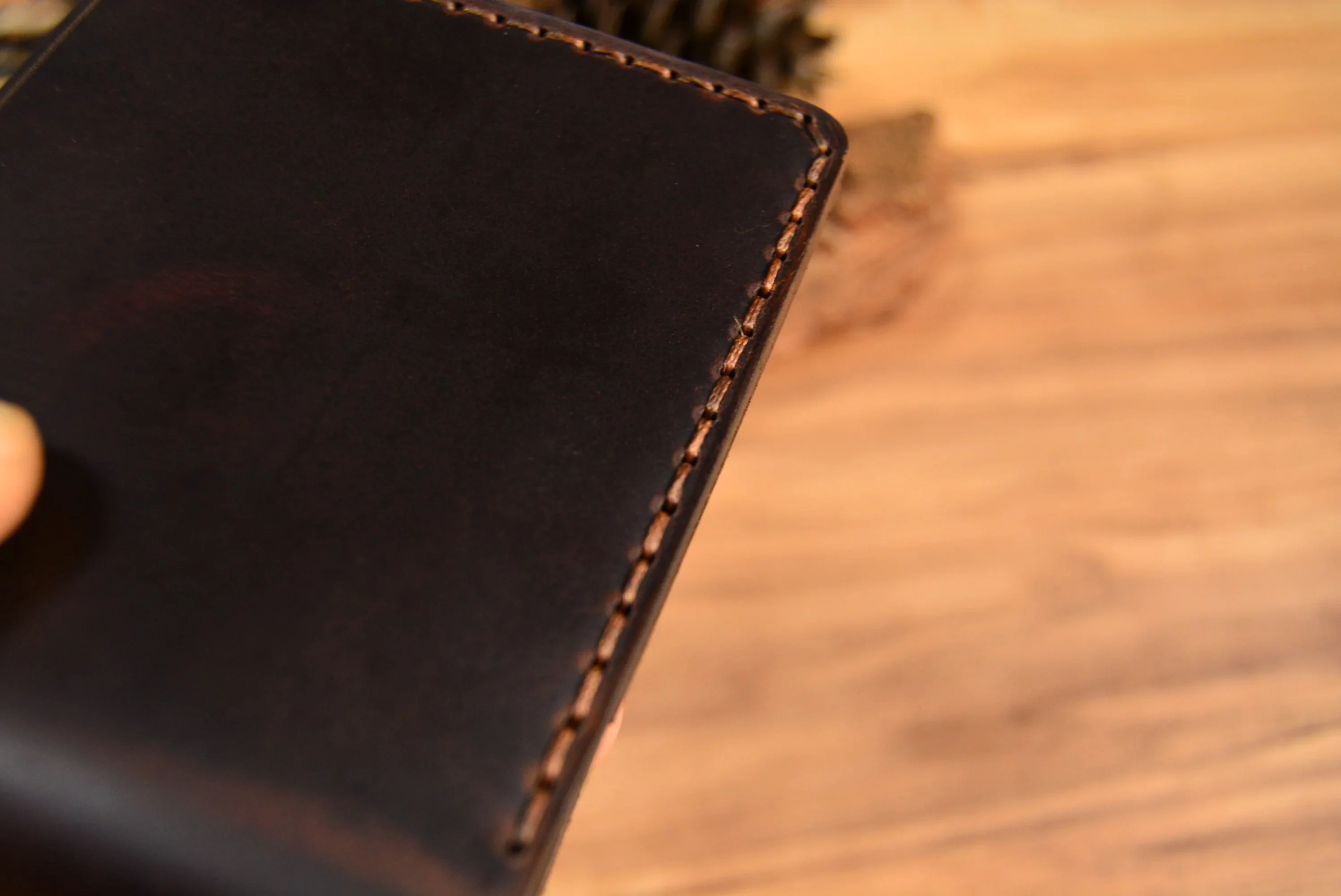 Rodos Klipsli Para Cüzdan Hakiki Deri El Yapımı