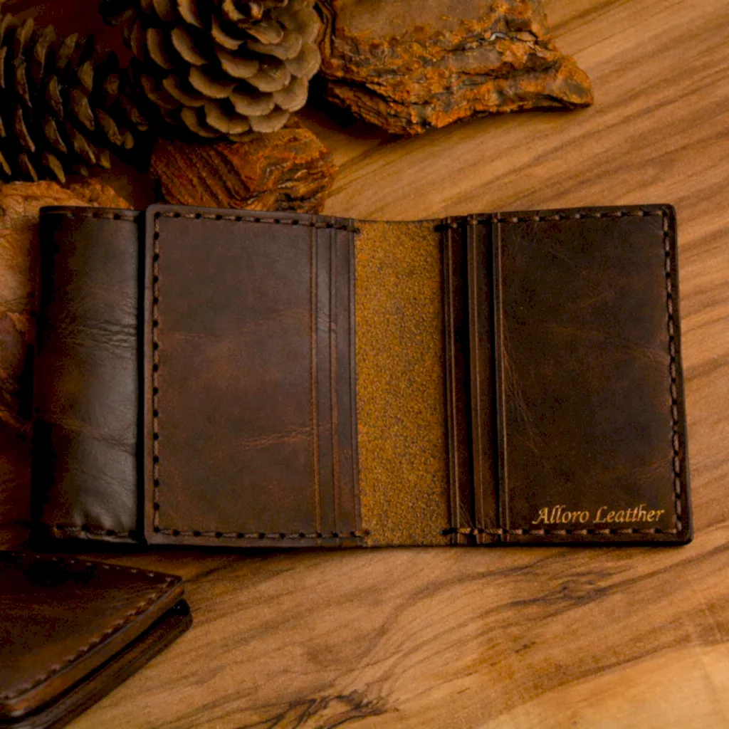 Roseinn Kartlık Hakiki Deri El Yapımı