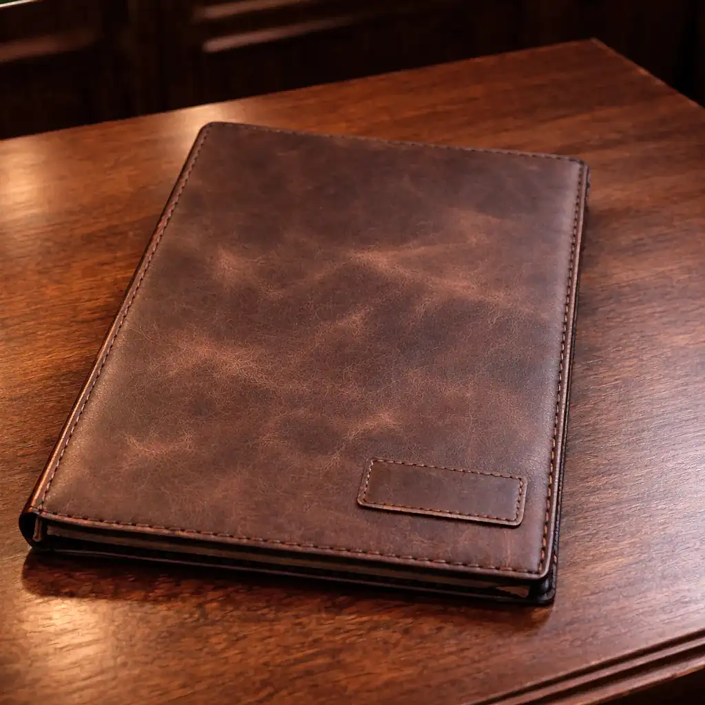 Veys A5 Organizer Deri El Yapımı Hakiki Deri Clipboard